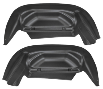 Picture of Husky Liners 14-15 Chevy-GMC Silverado-Sierra Black Rear Wheel Well Guards