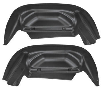 Picture of Husky Liners 14-15 Chevy-GMC Silverado-Sierra Black Rear Wheel Well Guards