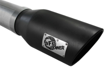Picture of aFe Atlas Exhaust 5in DPF-Back Al Steel 07-5-10 GM Diesel Trucks V8-6-6L td LMM Blk Tip