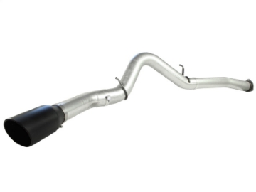 Picture of aFe Atlas Exhaust 5in DPF-Back Al Steel 07-5-10 GM Diesel Trucks V8-6-6L td LMM Blk Tip