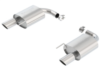 Picture of Borla S-Type Rear Section 15-17 Ford Mustang GT 5-0L V8 MT-AT 2-5in pipe 4in tip