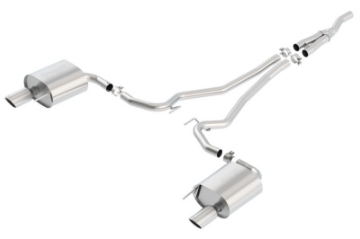 Picture of Borla S Type Cat Back 15-17 Ford Mustang 2-3L EcoBoost MT-AT 2-25in pipe 4in tip
