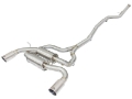 Picture of aFe MACHForce XP SS-304 Polish Tip 2-5in Dia Cat Back Exhaust 12-14 BMW 335i F30 3-0L t