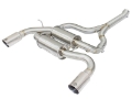 Picture of aFe MACHForce XP SS-304 Polish Tip 2-5in Dia Axle Back Exhaust 12-15 BMW 335i F30 3-0L t