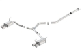 Picture of Borla 15-16 Subaru WRX - STI 2-5L S-Type Cat-Back Exhaust Quad Rd RL Tips