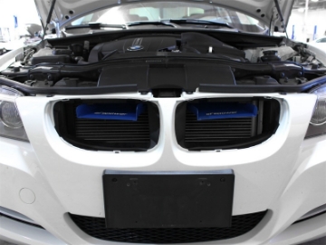 Picture of aFe MagnumFORCE Intakes Scoops AIS BMW 335i E90-92-93 07-13 L6-3-0L Blue