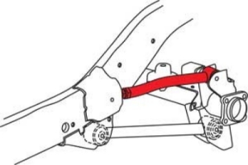 Picture of SPC Performance Upper Adjustable Control Arm w-X Axis Jeep JK