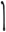 Picture of Fragola -6AN Ext Black PTFE Hose Assembly Straight x 45 Degree 12in