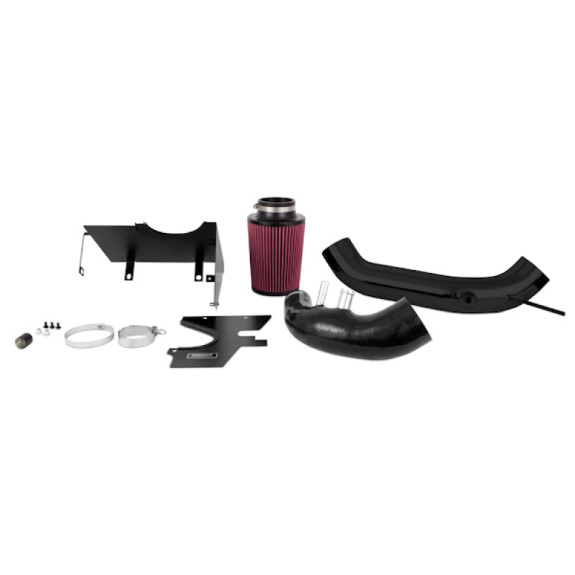 Picture of Mishimoto 2015 Ford Mustang Ecoboost Performance Intake - Wrinkle Black
