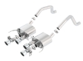 Picture of Borla 15 Chevy Corvette C7 ZO6 6-2L w-o AFM w- NPP ATAK Quad RD RL IC Tips Center Rear Exit Exhaust