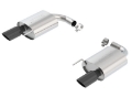 Picture of Borla S-Type Rear Section 15-17 Ford Mustang GT 5-0L V8 MT-AT 2-5in pipe 4in tip Black Chrome
