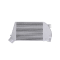 Picture of Mishimoto 2015 Subaru WRX Top-Mount Intercooler Kit - Powder Coated Silver & Polished Pipes
