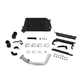 Picture of Mishimoto 2015 Subaru WRX Top-Mount Intercooler Kit - Powder Coated Black & Polished Pipes