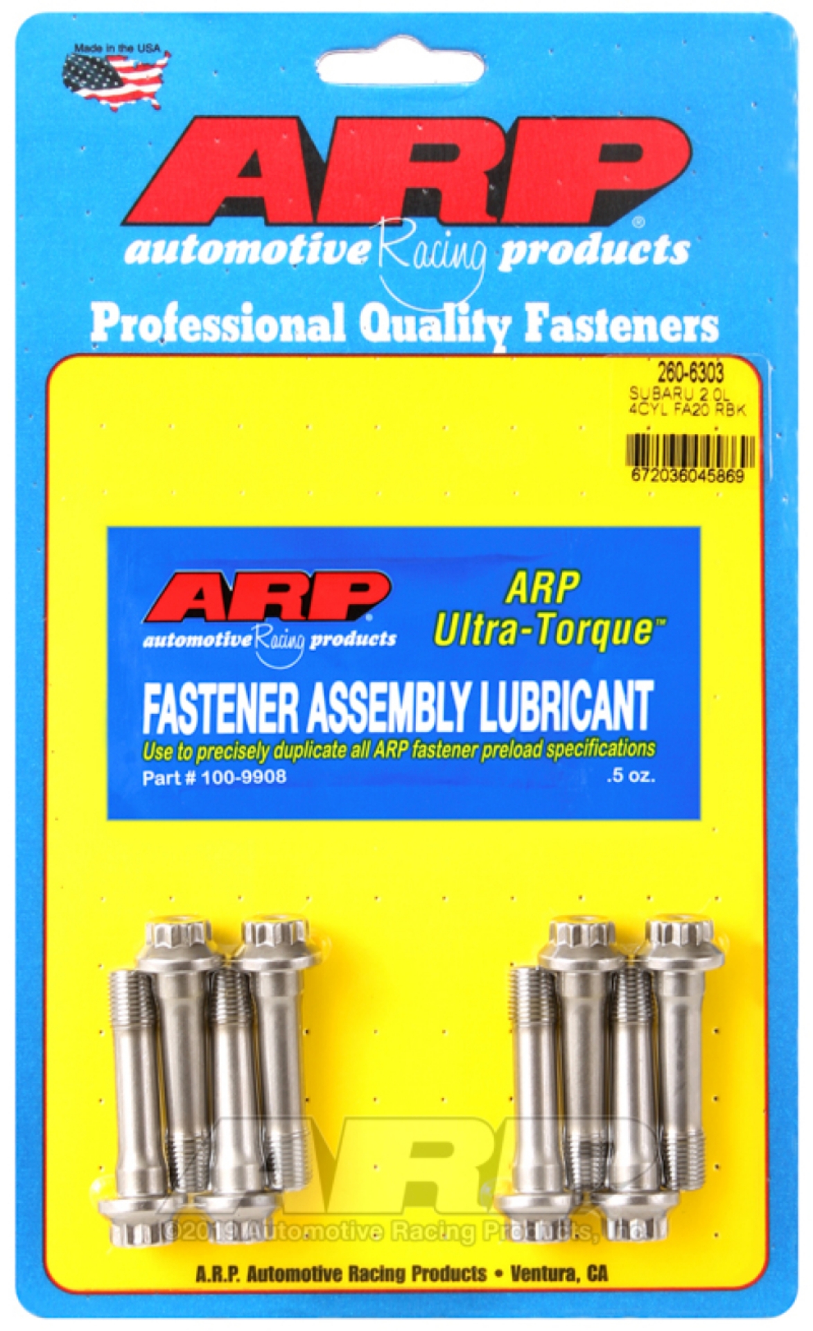 Picture of ARP Subaru FA20 2-0L Rod Bolt Kit