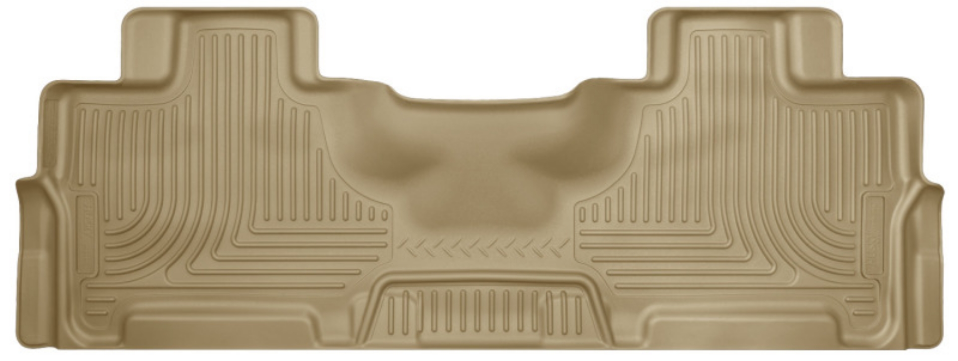 Picture of Husky Liners 2015 Ford Expedition-Lincoln Navigator WeatherBeater 2nd Row Tan Floor Liner