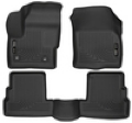 Picture of Husky Liners 2015 Lincoln MKC WeatherBeater Black Front & Second Seat Floor Liner