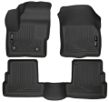 Picture of Husky Liners 2015 Lincoln MKC WeatherBeater Black Front & Second Seat Floor Liner