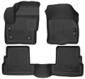 Picture of Husky Liners 2015 Lincoln MKC WeatherBeater Black Front & Second Seat Floor Liner