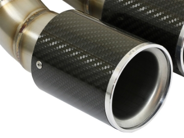 Picture of aFe Power 13-14 Porsche Cayman S - Boxster S Carbon Fiber Exhaust Tip Upgrade