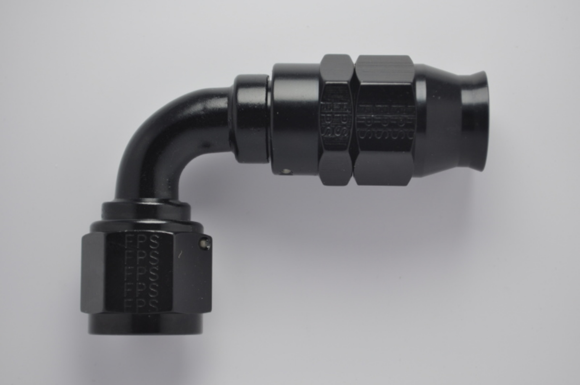 Picture of Fragola -8AN Real Street x 90 Degree Hose End Black For PTFE Hose