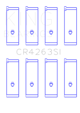 Picture of King Engine Bearings Toyota 1ZZ-FE Rod Bearing Set - Size STD