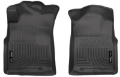 Picture of Husky Liners 05-15 Toyota Tacoma Crew-Extended-Standard Cab WeatherBeater Front Black Floor Liners
