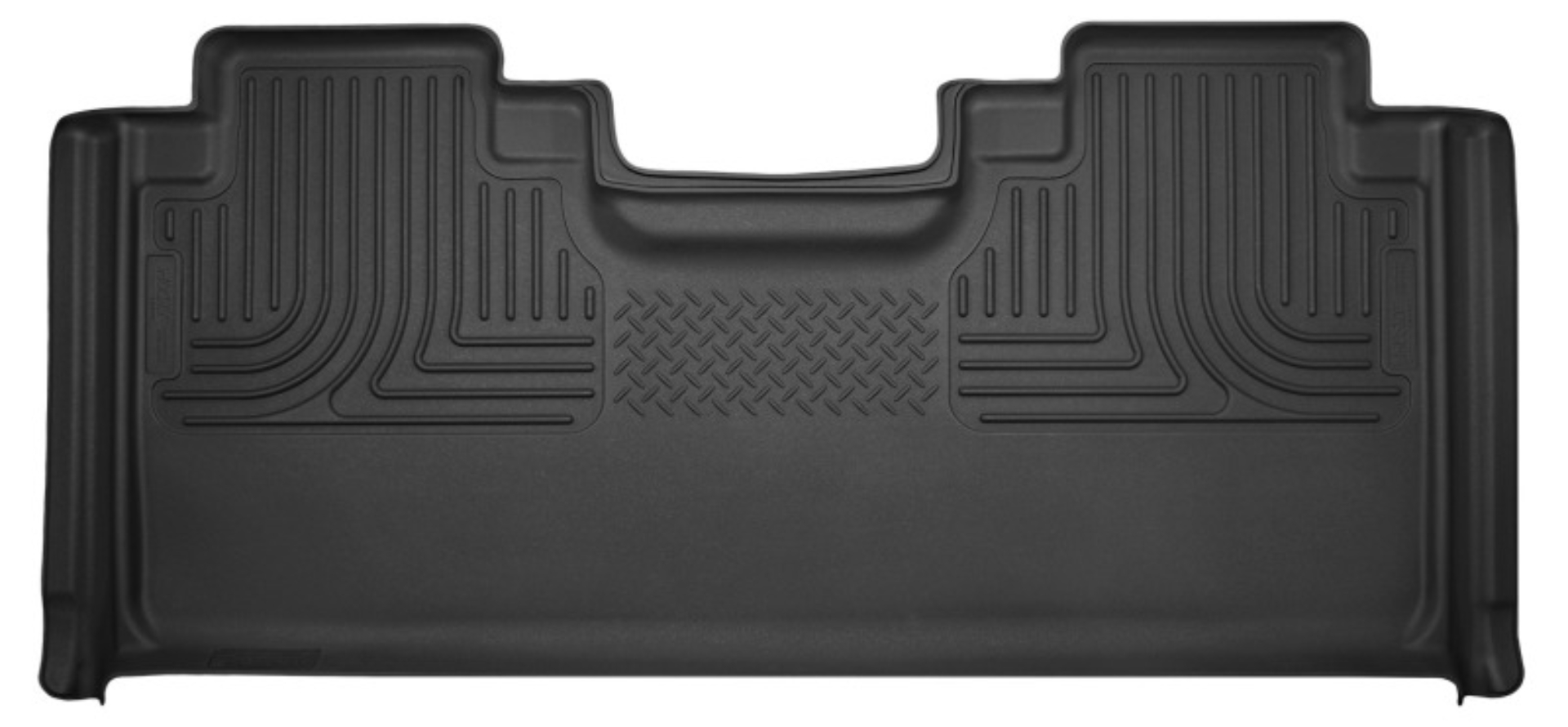 Picture of Husky Liners 15-23 Ford F-150 Super Cab X-Act Contour Black 2nd Seat Floor Liners