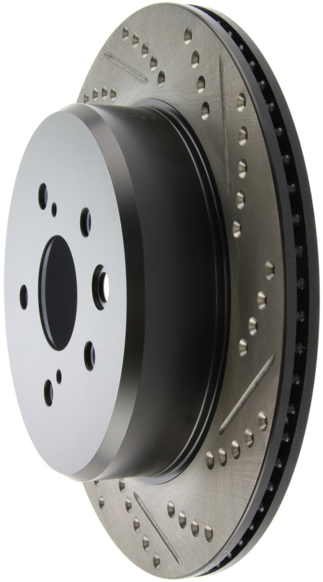 Picture of StopTech Slotted & Drilled Sport Brake Rotor Left Rear 13-14 Lexus GS300-350-400-430
