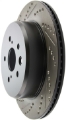 Picture of StopTech Slotted & Drilled Sport Brake Rotor Right Rear 13-14 Lexus GS300-350-400-430