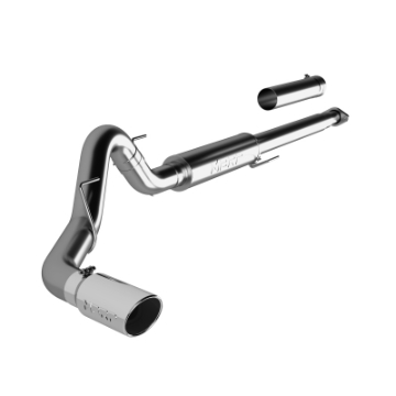 Picture of MBRP 2015 Ford F-150 2-7L - 3-5L EcoBoost 4in Cat Back Single Side T409 Exhaust System