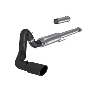 Picture of MBRP 2015 Ford F-150 2-7L - 3-5L EcoBoost 4in Cat Back Single Side Black Exhaust System