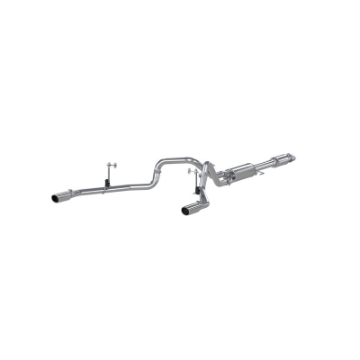 Picture of MBRP 2015 Ford F-150 5-0L 3in Cat Back Dual Split Rear Exit T409 Exhaust System