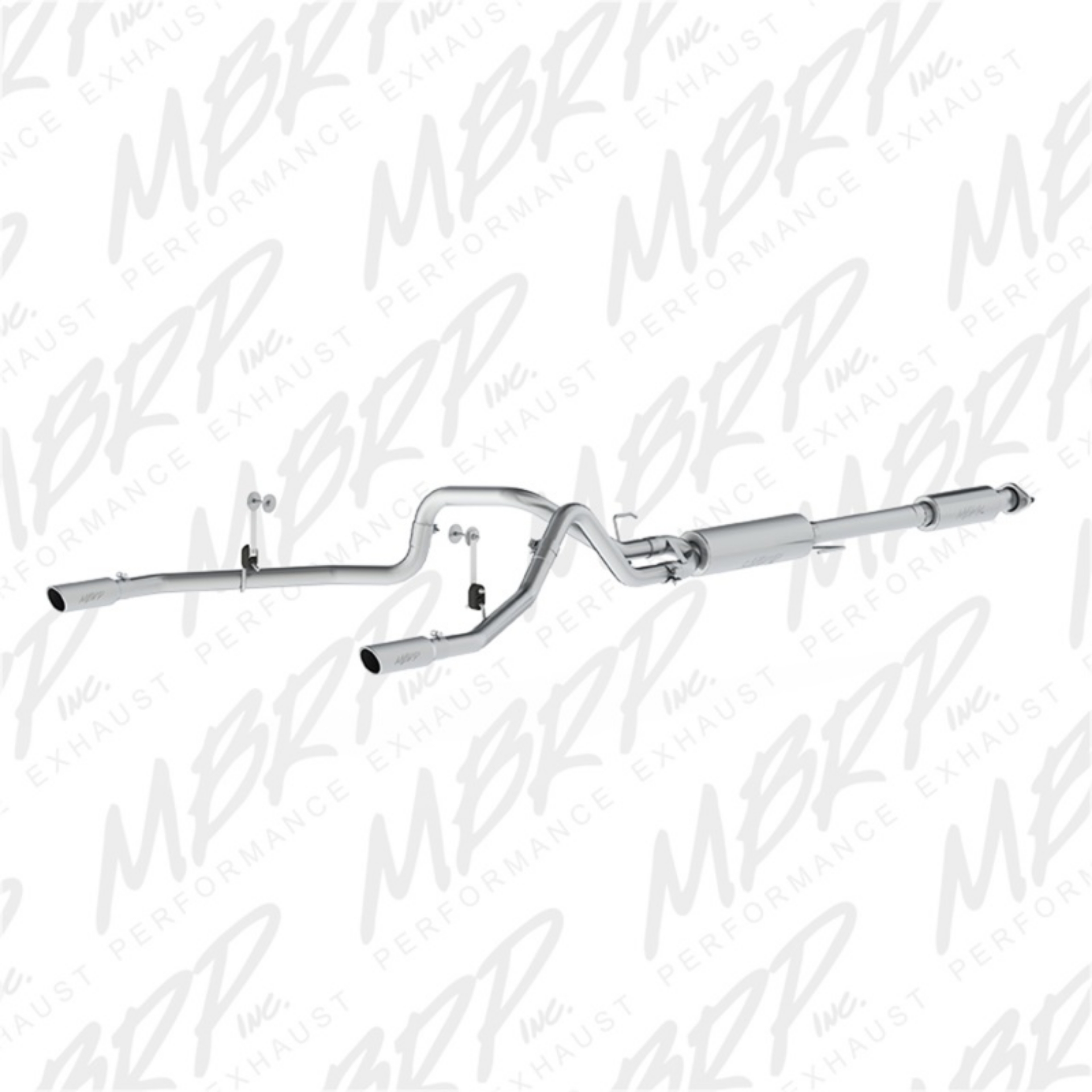 Picture of MBRP 2015 Ford F-150 5-0L 3in Cat Back Dual Split Rear Exit AL Exhaust System