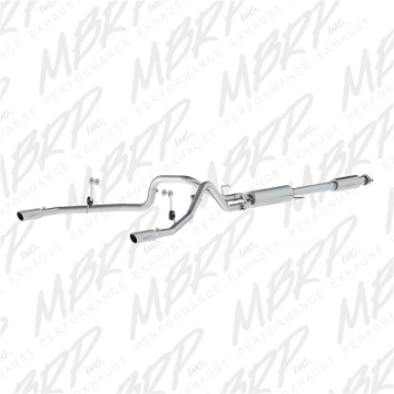 Picture of MBRP 2015 Ford F-150 5-0L 3in Cat Back Dual Split Rear Exit AL Exhaust System
