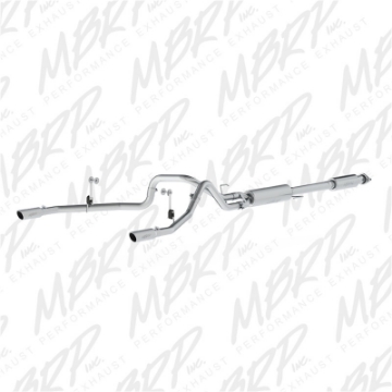 Picture of MBRP 2015 Ford F-150 5-0L 3in Cat Back Dual Split Rear Exit AL Exhaust System