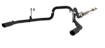 Picture of MBRP 2015 Ford F-150 5-0L 3in Cat Back Dual Split Rear Exit Black Exhaust System