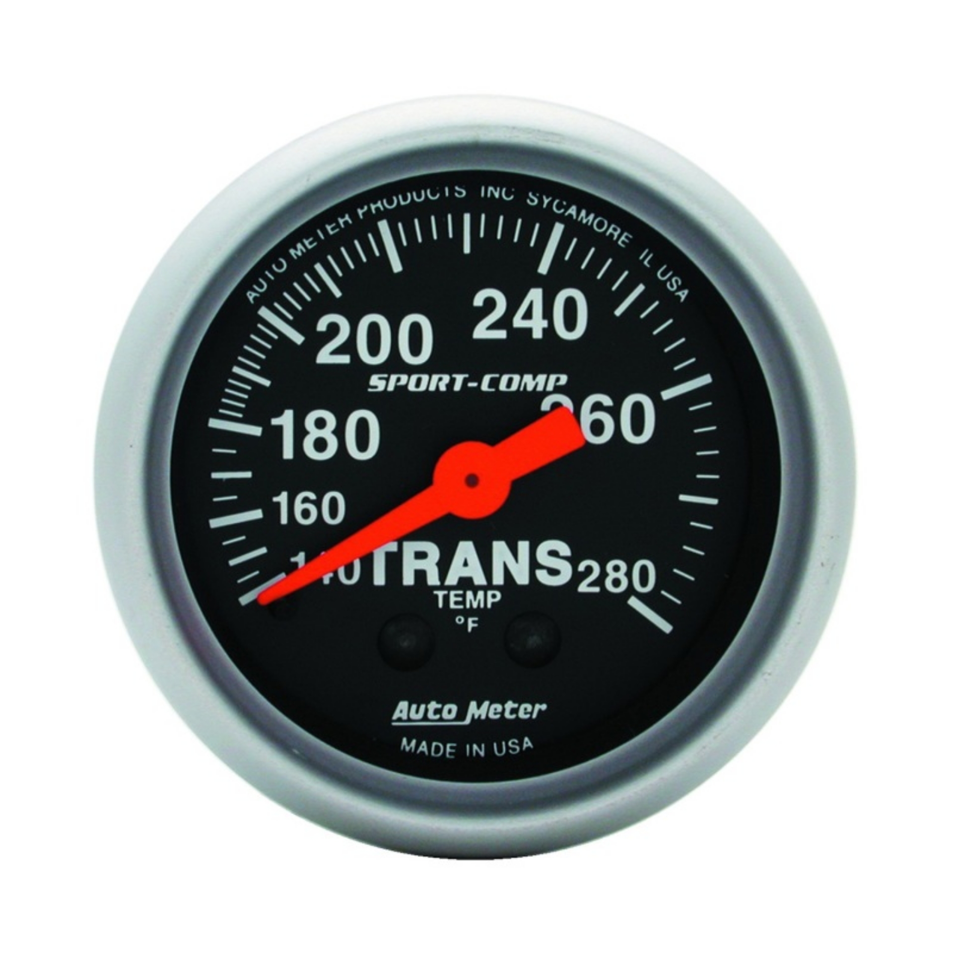 Picture of Autometer Sport Comp 140-280F Trans Temp Gauge