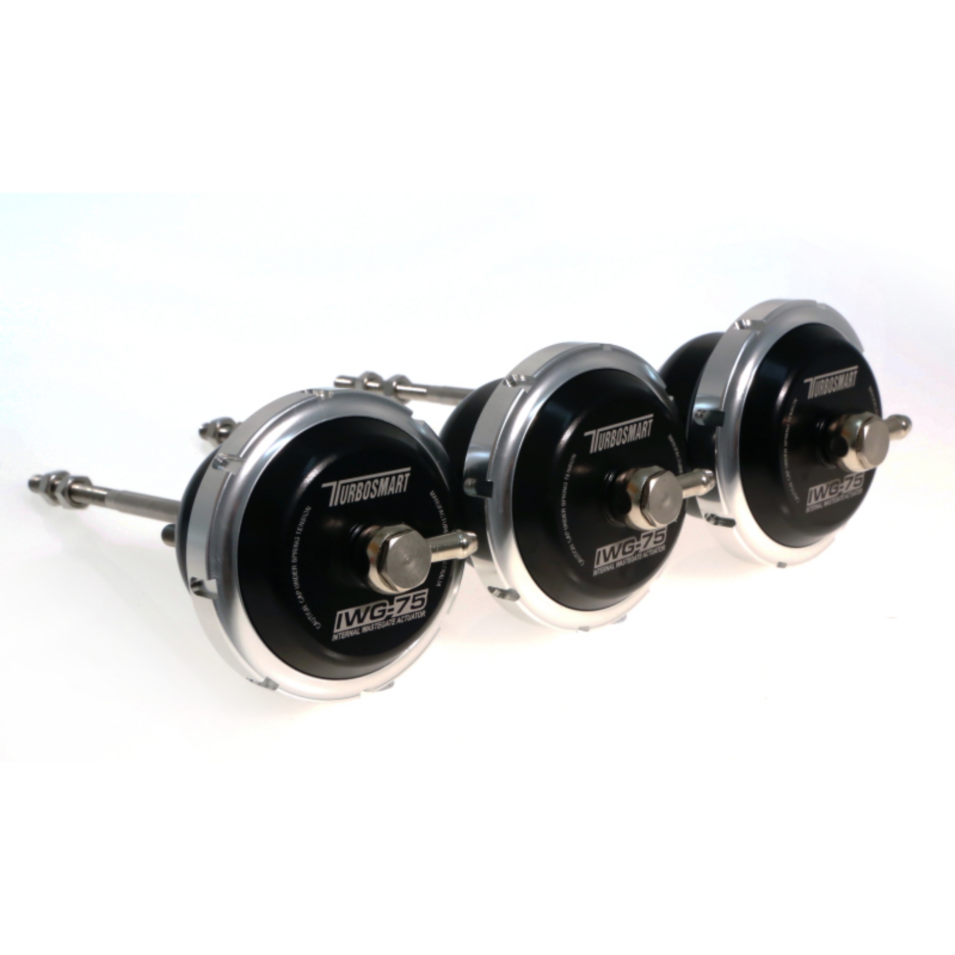 Picture of Turbosmart Universal IWG75 Borg Warner EFR B1 Twin Scroll 140mm Rod Black 14PSI IWG