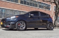Picture of Rally Armor 13-19 Ford Fiesta ST Black UR Mud Flap w-Red Logo