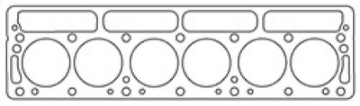 Picture of Cometic Triumph TR6 HD 76mm -080 inch Copper Head Gasket