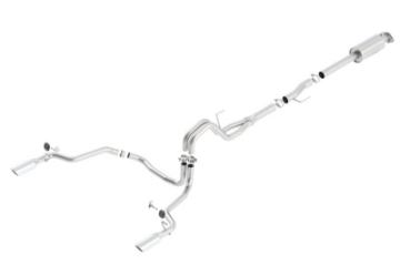 Picture of Borla 15-16 Ford F-150 3-5L EcoBoost Ext- Cab Std- Bed Catback Exhaust ATAK Single Split Rear Exit