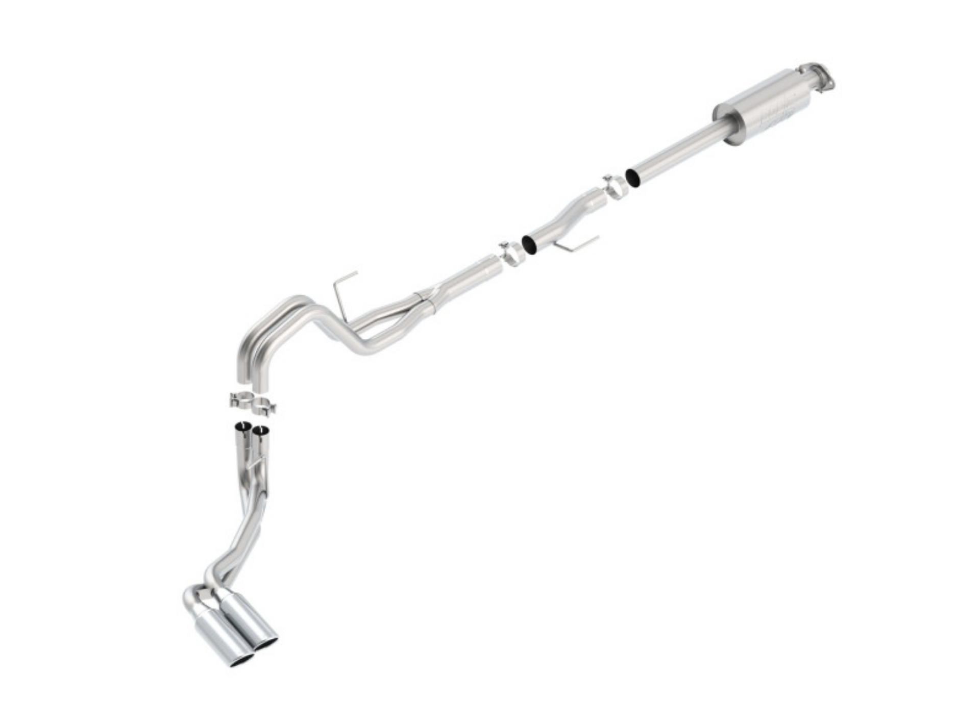 Picture of Borla 15-16 Ford F-150 3-5L EcoBoost Ext- Cab Std- Bed Catback Exhaust ATAK Truck Side Exit