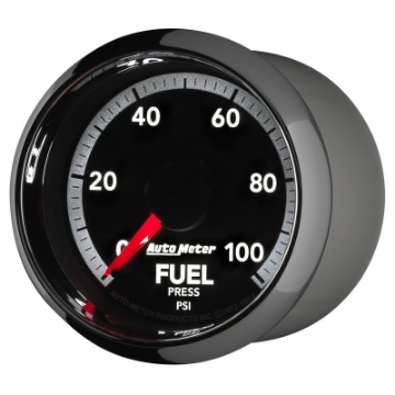 Picture of Autometer Factory Match 2 1-6in Full Sweep Electronic 0-100 PSI Fuel Pressure Gauge Dodge Ram Gen 4