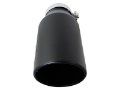 Picture of aFe Diesel Exhaust Tip Bolt On Black 4in Inlet x 6in Outlet x 15in