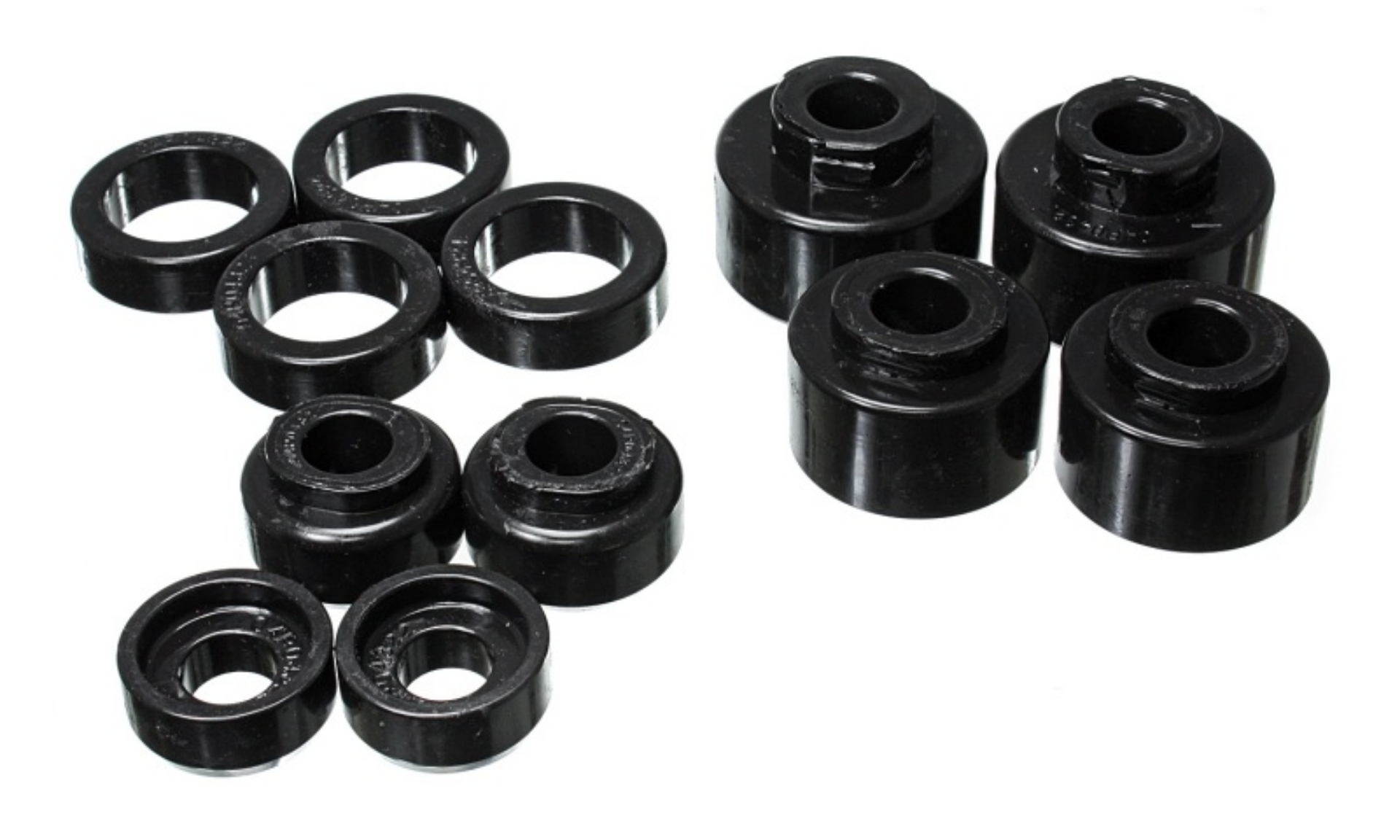 Picture of Energy Suspension 2005-07 Ford F-250-F-350 SD 2-4WD Reg Cab Body Mount Set - Black