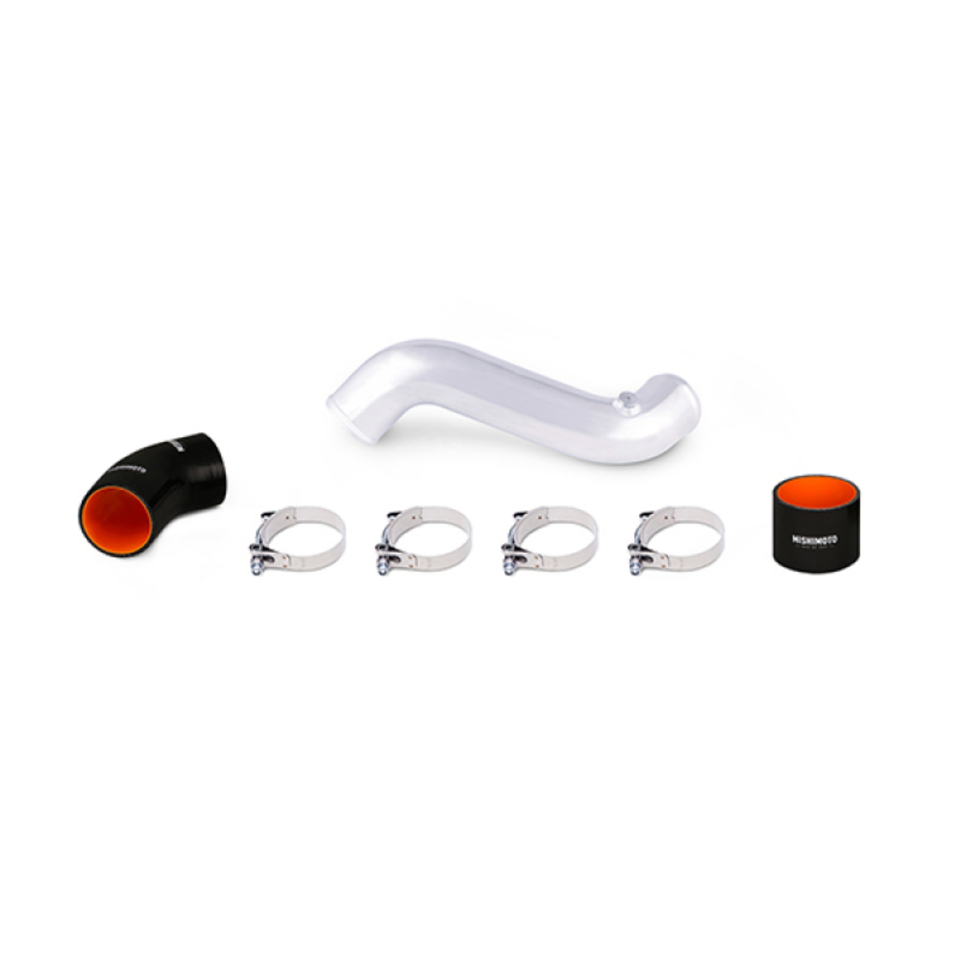 Picture of Mishimoto 2015 Ford Mustang EcoBoost 2-3L Intercooler Cold Side Polished Pipe and Boot Kit
