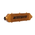 Picture of Mishimoto Universal Gold Z Line Intercooler Overall Size: 28x8x3 Core Size: 21x6x2-5 Inlet - Outlet