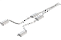 Picture of Borla 15-16 Dodge Charger R-T 5-7L No Tip Use Factory Valence Single Split Rear Exit S-Type Exhaust