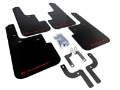 Picture of Rally Armor 10+ Mitsubishi Outlander Sport-ASX-RVR UR Black Mud Flap w- Red Logo