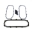 Picture of Skunk2 Ultra Series Honda-Acura Black Street Intake Manifold -5 Liter Spacer